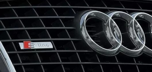 Emblema Metal Audi Parrilla S Line A1 A3 A4 A5 6 Q3 Q5 Tt S3 Foto 10