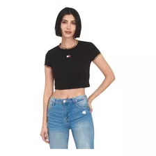 Crop Top Tommy Jeans Mujer Dw0dw16506