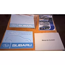 Subaru Impreza 2008 Manual Do Proprietario 60k70k