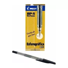 Caneta Esferográfica Pilot Bp-s 0.7mm Caixa C/12und Pilot