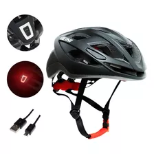 Capacete Ciclismo Bike Vicini Dynamic Led Recarregável Usb