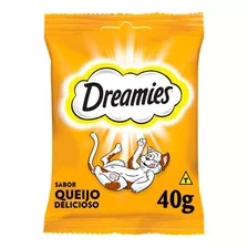 Petisco Dreamies Queijo 40g Gatos Adultos Nuggets