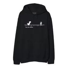 No Internet You Are Offline T-rex Hoodie Sudadera Rott Wear 