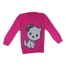 Kit 3 Blusa Feminina Infantil Frio Barato Meninas