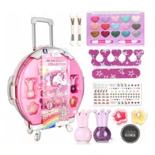 Maleta De Maquillaje Infantil Unicornio /set De Belleza Niña