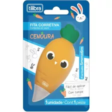 Corretivo Em Fita Cenoura 5 Mm X 6 M - Tilibra