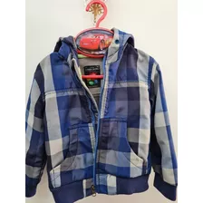 Abrigo Parka Sara Kids Talla 3 Niño Oportunidad Cortavientos