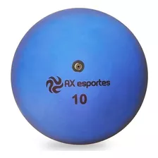 Bola De Iniciação Borracha Ax Esportes Nº10 - Azul