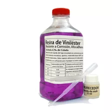 Resina Vinilester 1 Kg. Incluye Endurecedor Y Dosificador!