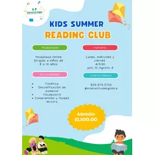 Club De Lectura En Inglés Para Niños