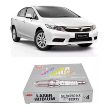 Jogo De Velas Honda Civic 2012 2013 2014 A 2018 Silzkr7c11s