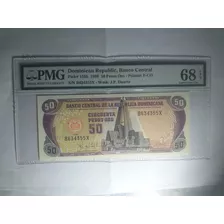 Billete República Dominicana 50 Pesos 1998, Excelente Estado