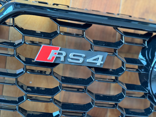 Parrilla Rs4 Para Audi A4 Y S4 2017 Al 2020 Emblema Frontal Foto 5