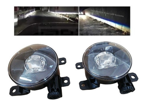 Faros Auxiliares Original Negro Led Mitsubishi Mirage 2016 Foto 4