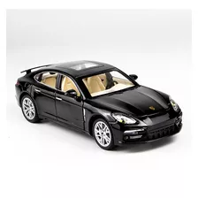 Porsche Panamera Miniatura Metal Autos Con Luces Y Sonido