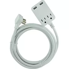 Cable De Extension De Carga Usb Ge Con Proteccion Contra S