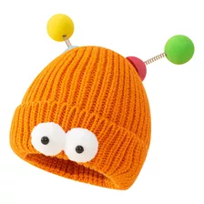 Gorro De Lana Big Eyes Small Monster Para Niños, Lindo Y Lin