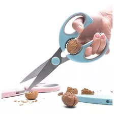 Tijeras De Cocina Multiuso De Acero Con Rompe Nueces 21cm