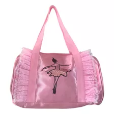 Bolso Para Ballet Satín Con Figura De Bailarina