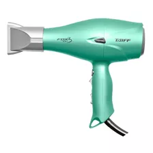 Secador De Pelo Taiff Diamante Fox Íon 3 Soft Green 220v