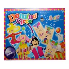 Domino De Circo Juego Gordillo Madera- Misjuguetes