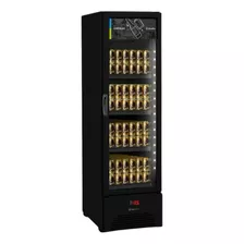 Cervejeira Expositora 337l All Balck Slim Vn28rh Metalfrio 220v