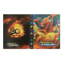 Álbum De Cartas Figurinhas Anime Pokémon 120 Cartas 30 Pgs