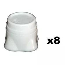 Base Pata Heladera Color Blanca X 8 Uds