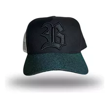 Boné Blck Snapback Bright Verde Azulado 