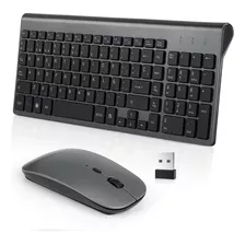 Kit Teclado Y Mouse Compatible Microsoft Inalámbrico