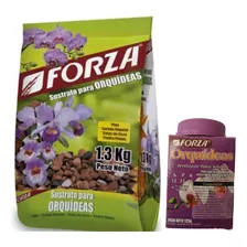 Sustrato Grueso+ Abono Nutriente Para Orquídeas Floración 