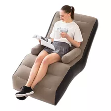 Sofá/sillón Hinchable Adecuado Para Casa, Jardín, Café 140cm