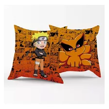 Almofada Naruto Raposa De Nove Caldas Chibi