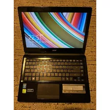 Notbook Acer Aspire E1-410g Intel Pentium Cpu N3520 Usado