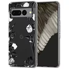 Funda Compatible Con Google Pixel 7 Pro, Black W