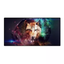 Mouse Pad Gamer Exbom Mp-7035c De Tecido Lobo Xg 350mm X 700mm X 3mm