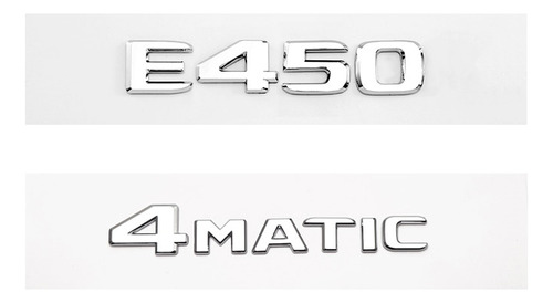 Para Mercedes- Benz E43 E260 Tail Sticker Logo E300d Foto 5