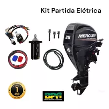 Kit De Partida Elétrica Motor De Popa Mercury 25 Hp 4t Efi