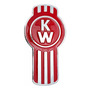 Emblema De Parrilla Kenworth T600 T660 T800 T300 Rojo Negro
