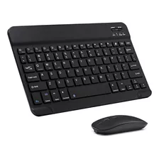 Kit De Teclado Y Mouse Inalámbricos Bluetooth Recargables