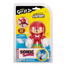 Figura Sonic Knuckles Heroes Of Goo Jit Zu