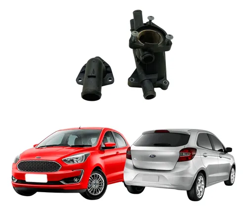 Carcaça Valvula Termostatica Ford Ka 1.0 3cc 2018 2021 Usado