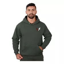 Moletom Casual Masculino Borboleta Com Capuz Bolso E Cordão