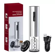 Sacacorchos Electrico Destapador De Vino Recargable Usb 