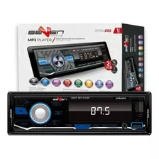 Som Automotivo Seven Parts Spra005 Com Usb, Bluetooth Mp3