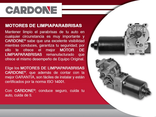 1 Motor Limpiaparabrisas Delantero P/ Hyundai Xg350 05 Reman Foto 7