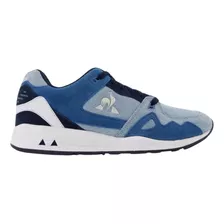 Zapatilla Le Coq Sportif R1000 Denim Midnight Azul Con Cel