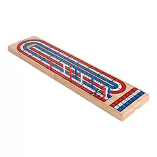 Sterling Games Tablero De Cribbage De Madera Plegable De 3 P