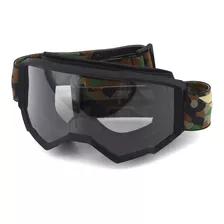 Antiparras Fly Racing Focus Camouflage W/clear Lens