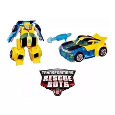 Bumblebee Robô Transformers Rescue Bots Energize Vira Carro